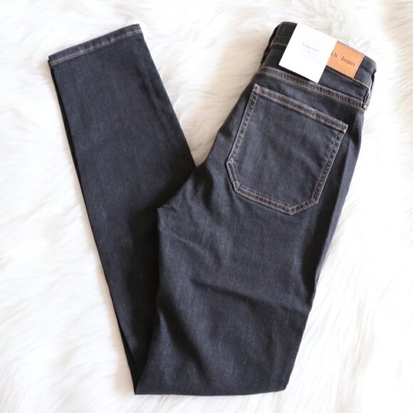 NEW Anthropologie M.i.H Dark Wash Skinny Jeans Size 25 - Picture 2 of 13